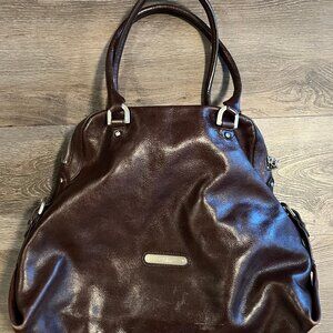 Cole Haan Leather Burgundy Hand Bag Purse